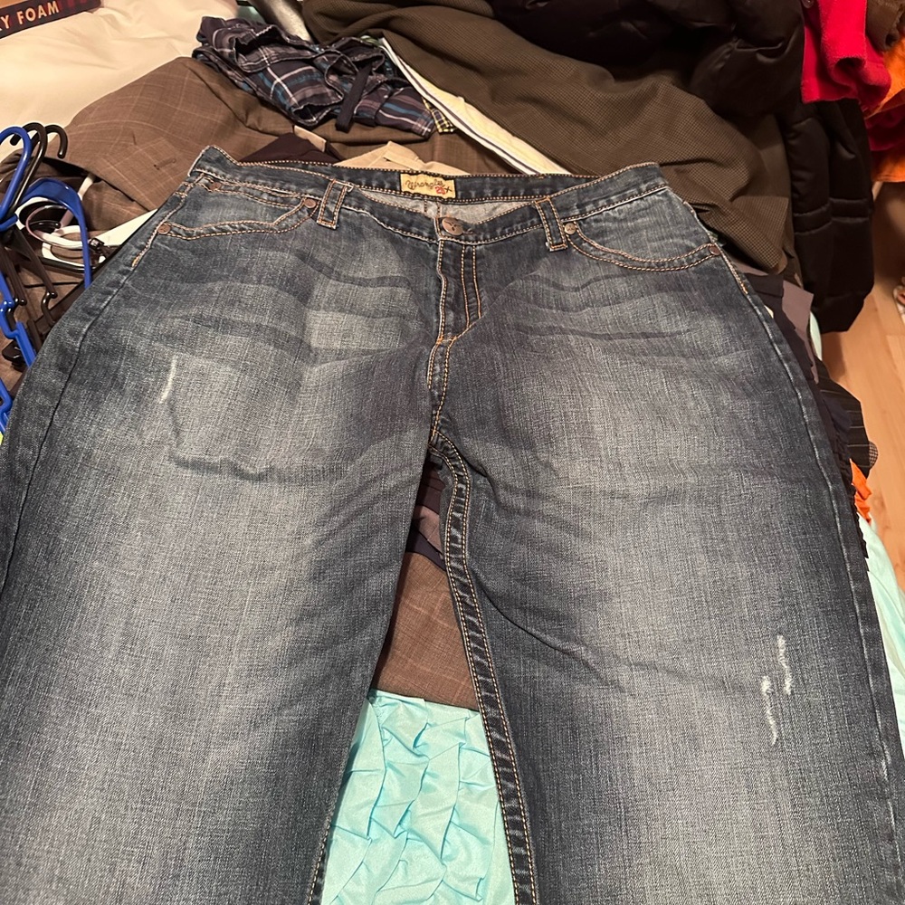 Wrangler 20X Dark Blue Jeans - Picture 6 of 11